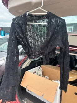 Sort bolero