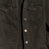 Sort cowboyjakke