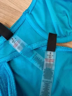 South Beach bikini – metallic turkos