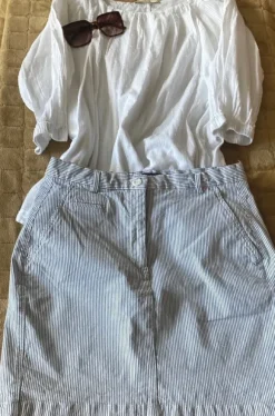 Spódnica mini bawełna