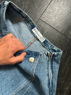 Spódnico spodenki Stradivarius 38 jeansowe ciemny jeans