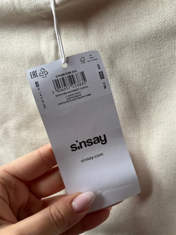 Spódnico-spodnie beżowe nowe sinsay