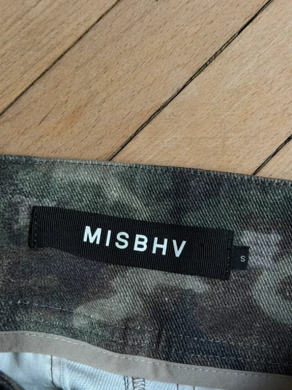 Spódniczka mini skirt misbhv moro camo monogram aesthetic y2k opium