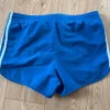 Spodenki bokserki Adidas vintage niebieski M