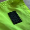 Spodenki EA7 emporio armani zielone jasne spodenki na plażę i do plywania