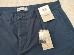 spodenki eleganckie męskie Denim Co. Regular Fit w 36 52 L granatowe