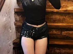 spodenki mini shorts