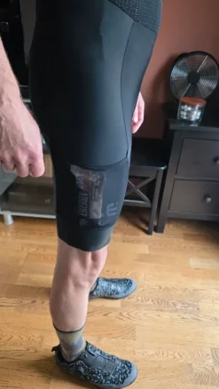 Spodenki rowerowe, granatowe ALE L