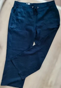 Spodnie 👖 M&S rozm. 48 • 100% len