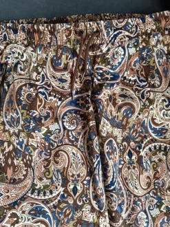 Spodnie bawełniane Paisley Bonprix Premium / roz.52 / Boho Chic