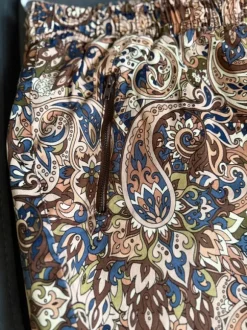 Spodnie bawełniane Paisley Bonprix Premium / roz.52 / Boho Chic
