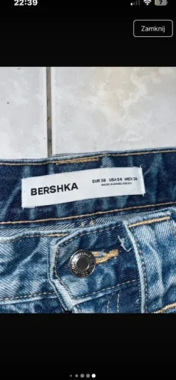 Spodnie Bershka