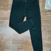 Spodnie damskie jeansowe skinny denim co elastyczne wysoki stan czarne rurki 48 4xl plus size