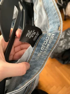 Spodnie denim jeans rurki