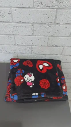 Spodnie hello Kitty spiderman pijamas black