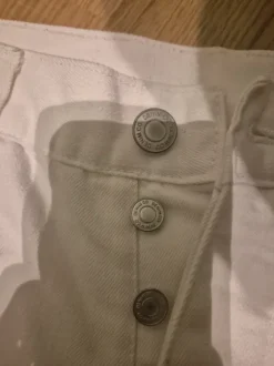 Spodnie jeansowe białe Denim