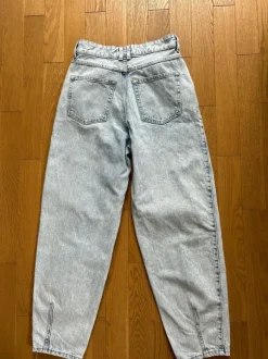 Spodnie jeansy H&M baggy niebieskie rozm 36