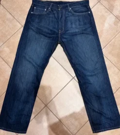 Spodnie męskie XL Levi’s Levis regular proste straight granatowe Vintage