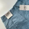 Stradivarius spódnico spodenki jeansowe niebieskie zapinane nowe