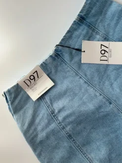 Stradivarius spódnico spodenki jeansowe niebieskie zapinane nowe