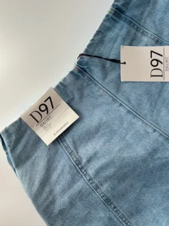 Stradivarius spódnico spodenki jeansowe niebieskie zapinane nowe