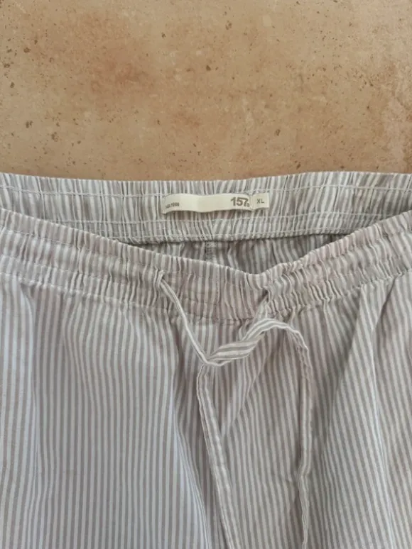 Stribede pyjamas bukser