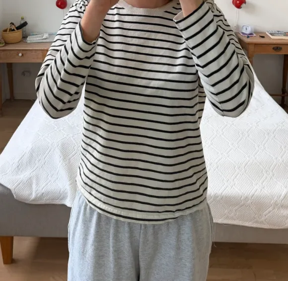 Stribet trøje