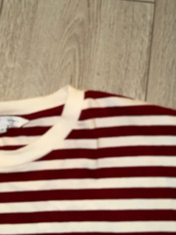Stribet t-shirt