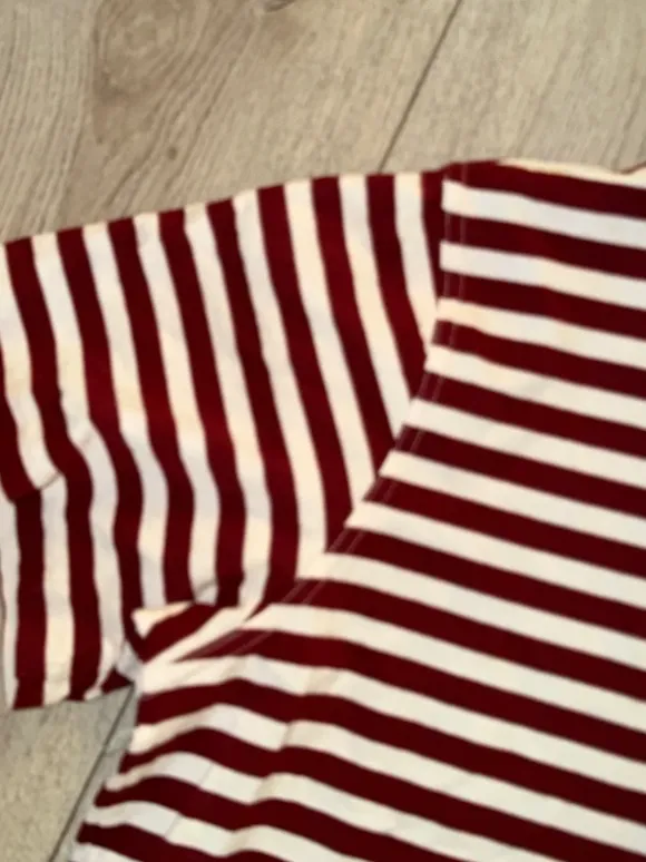 Stribet t-shirt