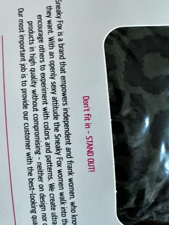 Strømpebukser fra Sneaky fox