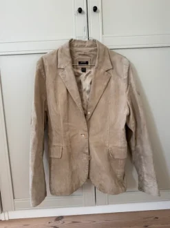 Suede blazer