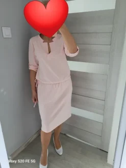 Sukienka na co dzień, biurowa, midi, uniwersalny