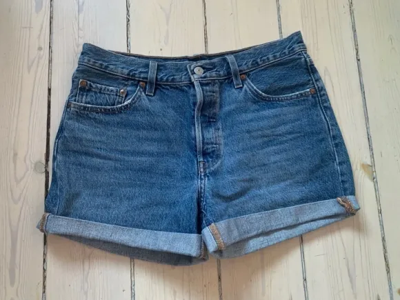 Super cool korte Levi’s 501 denim shorts str. 29