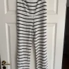 Super fina sommar gravid byxor randiga H&M storlek M