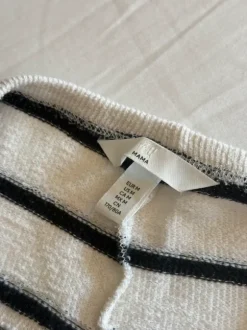 Super fina sommar gravid byxor randiga H&M storlek M