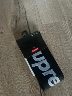 Supreme skarpety 1pak czarne