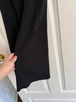 Svart gravid byxa utsvängd byxa - H&M storlek S