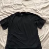 Svart oversized t-shirt med tryck