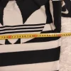Sweter Adidas Originals Półgolf Vintage Logo Trefoil Paski Bawełna Retro Klasyk Unikat Rozmiar S M