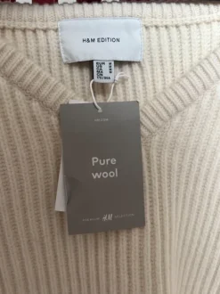 Sweter wełniany H&M