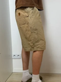 Szorty Carhartt beige cargo shorts vintage 90s baggy rap og