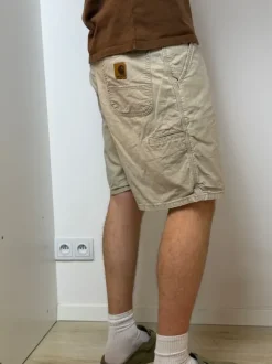 Szorty Carhartt beige cargo vintage 90s baggy rap og loose fit
