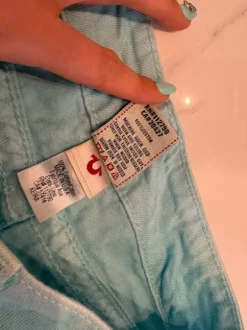 szorty jeansowe true religion y2k 2000s avant garde