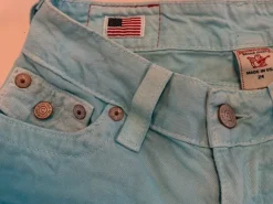 szorty jeansowe true religion y2k 2000s avant garde