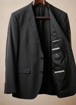 Tiger of Sweden Kavaj - Slim Fit - Mörkblå/Svart