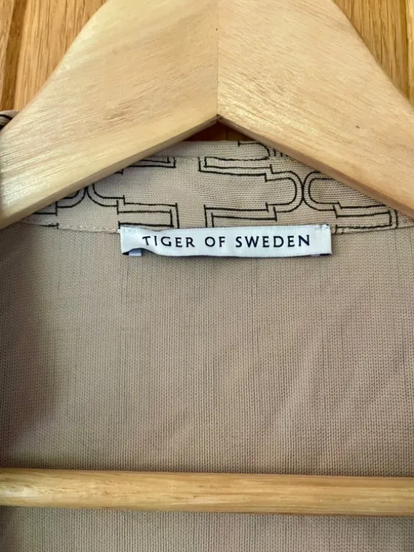 Tiger of Sweden slå-om bluse i viscose