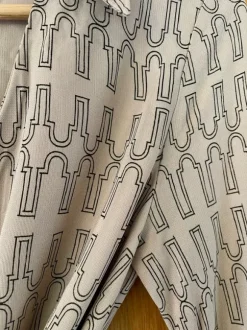 Tiger of Sweden slå-om bluse i viscose