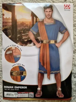 Toga romersk grekisk dräkt för man