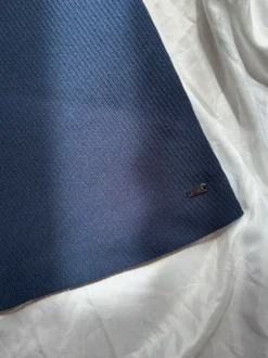 Tommy Hilfiger granatowa spódnica midi classy preppy 10/M
