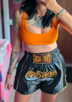 Top Góra Bikini na ramiączkach Gun Dolls Kostium Kąpielowy Strój Sportowy Stanik